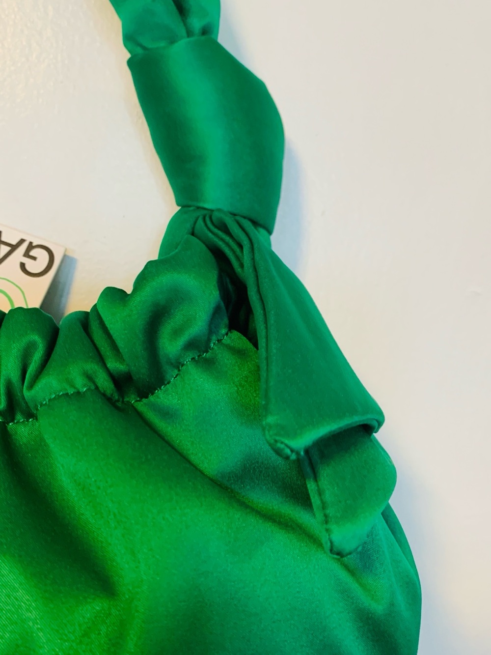 Ganni Emerald Green Shoulder Bag - Picture 4 of 4